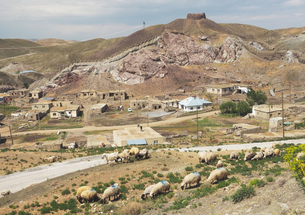 Gürpınar Güzelsu Köyü ve Hoşap Kalesi surları